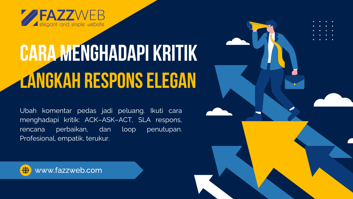 cara menghadapi kritik